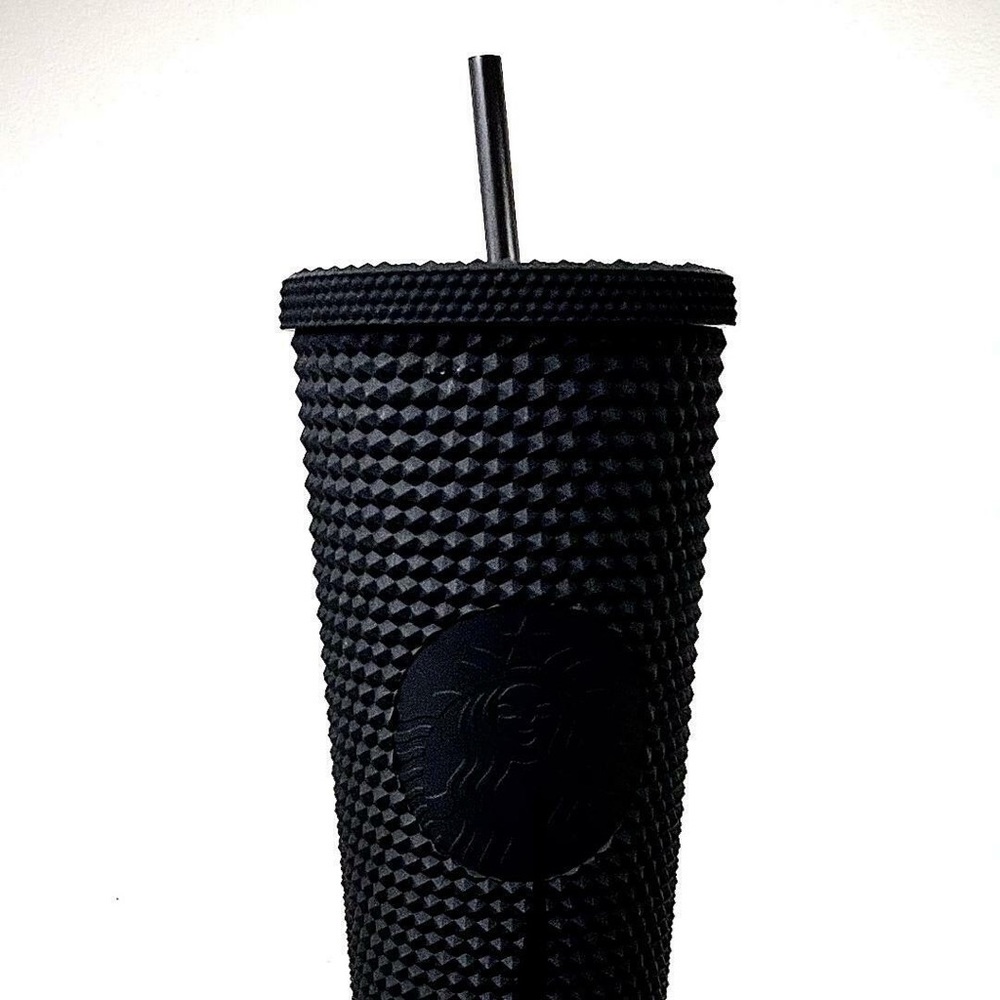 Starbucks Matte Black Studded Tumblr